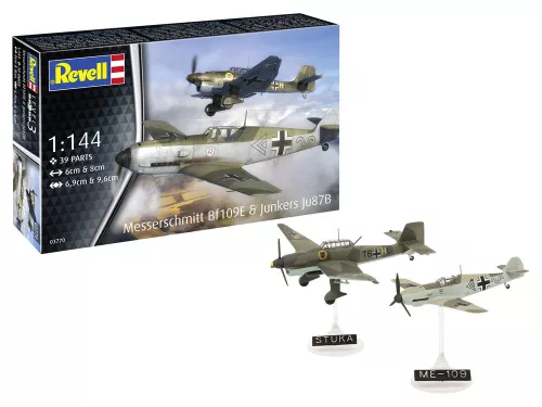 Revell - Messerschmitt Bf109E & Junkers Ju87B Stuka