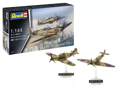 Revell - Supermarine Spitfire Mk.Ia & Hawker Hurricane Mk.I