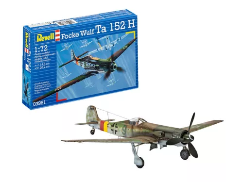 Revell - Focke Wulf Ta 152 H 1:72 (3981)