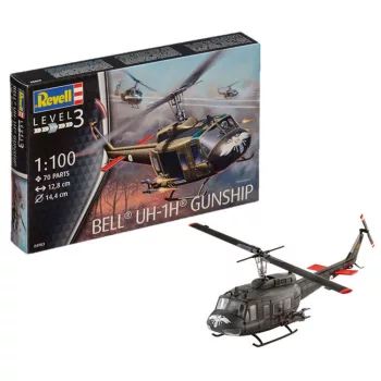 Revell - Bell UH-1H Gunship 1:100 (4983)