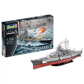 Revell - Battleship Bismarck 1:350 (5040)