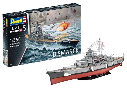 Revell - Battleship Bismarck 1:350 (5040)