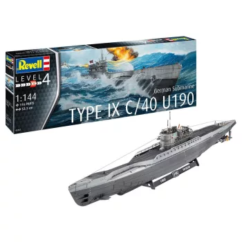 Revell - German Submarine Type IX C/40 (U190)