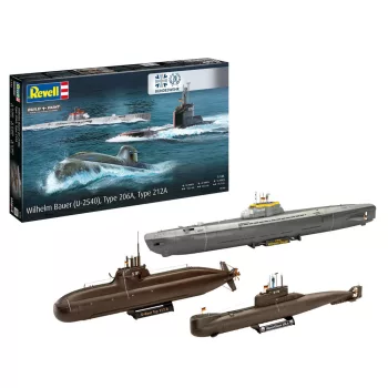 Revell - 70 Jahre Bundeswehr:Wilhelm Bauer,Type 206A,Class2