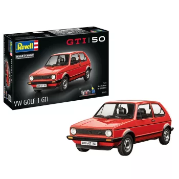 Revell - Geschenkset 50 Jahre VW Golf 1 GTi