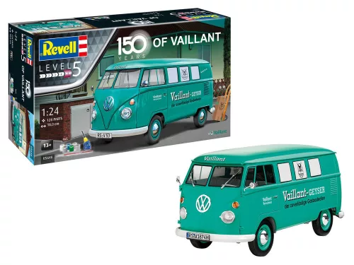 Revell - Geschenkset  150 years of Vaillant VW T1 Bus
