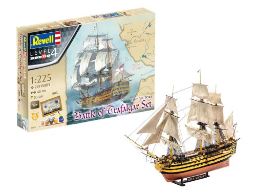 Revell - Gift Set Battle of Trafalgar 1:225 (5767)