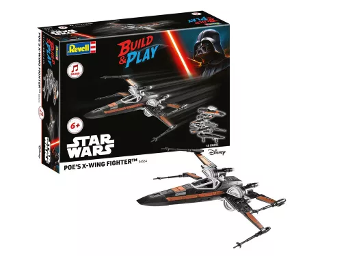 Revell - Poe's X-Wing Fighter (w/Sound): Build & Play