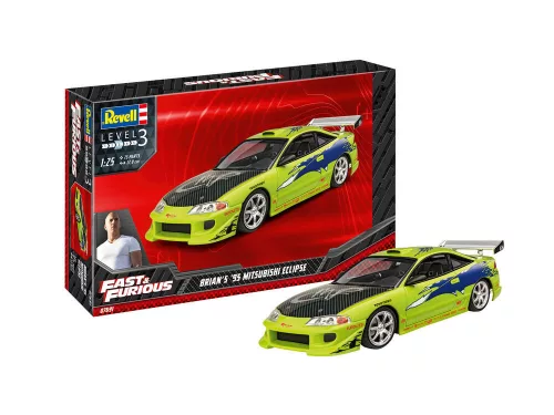 Revell - Fast   Furious Brian s 1995 Mitsubishi Eclipse