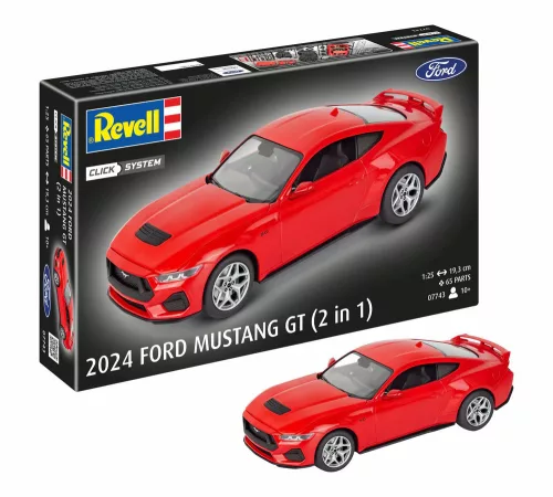 Revell - 2024 Ford Mustang GT (easy-click)