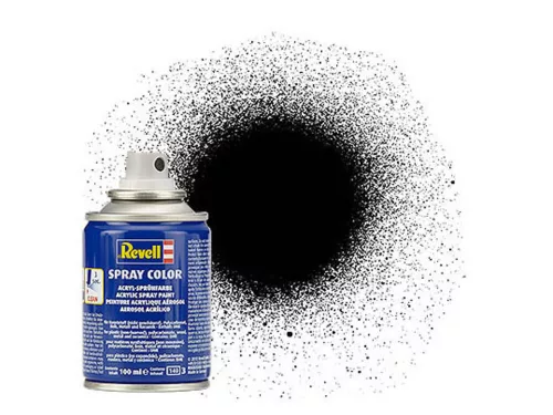 Revell - Fekete szat n fest k spray 100 ml