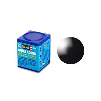 Revell - Aqua Color Fekete fényes