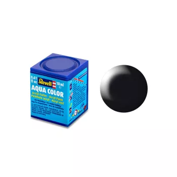 Revell - Aqua Color Fekete selyemfényű