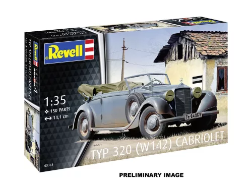 Revell - Model Set Typ 320 (W142) Cabriolet