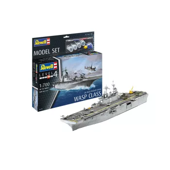 Revell - Model Set Assault Carrier USS WASP CLASS