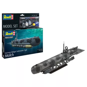 Revell - Model Set German Midget Submarine Type Molch