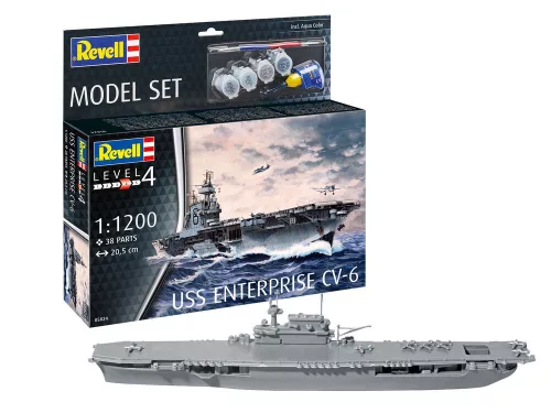 Revell - Model Set USS Enterprise CV-6