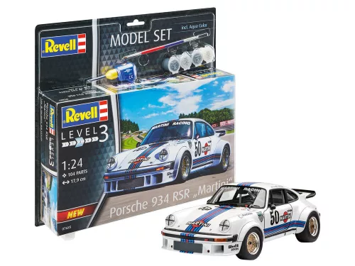 Revell - Porsche 934 RSR Martini makett szett
