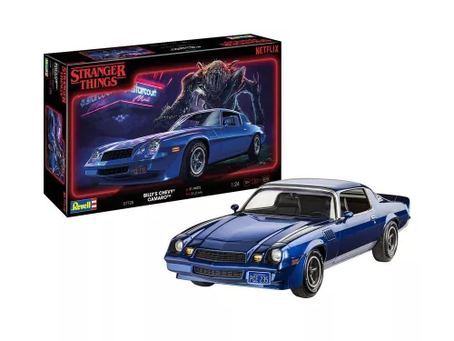 Revell - Model Set Stranger Things Chevy Camaro Z/28