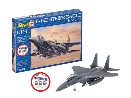 Revell - Starter Kit F-15E Strike Eagle & bombs