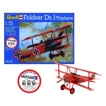 Revell - Starter Kit Fokker DR.1 Triplane