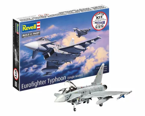 Revell - Starter Kit Eurofighter Typhoon (single seater)