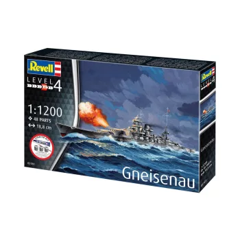Revell - Starter Kit Battleship Gneisenau