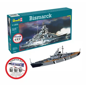 Revell - Starter Kit Bismarck