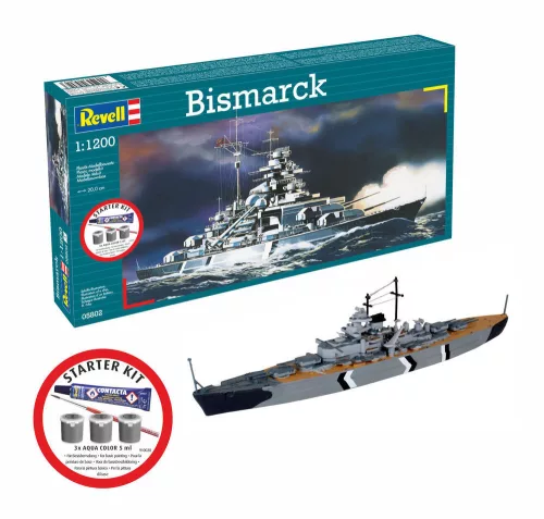 Revell - Starter Kit Bismarck