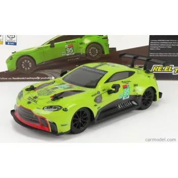   Re-El Toys - Aston Martin Vantage Gte 4.0L Turbo V8 Team Aston Martin Racing N 95 24H Le Mans 2019 N.Thiim - M.Sorensen - D.Turner Light Green