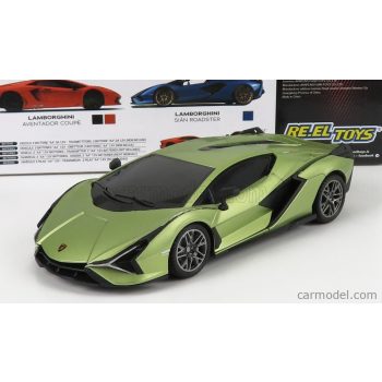   Re-El Toys - Lamborghini Sian Fkp 37 Hybrid 2020 Ligh Green Met