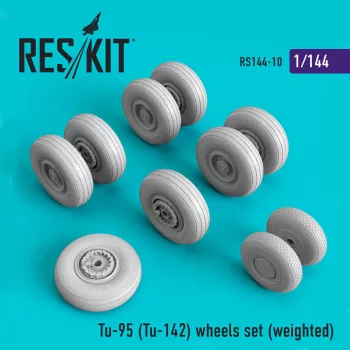 Reskit - Tu-95 (Tu-142) wheels set (weighted)