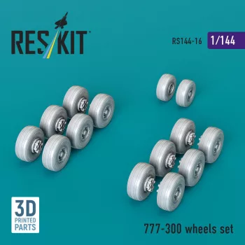 Reskit - 777-300 wheels set (3D printed)