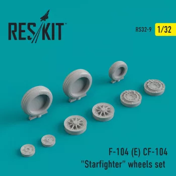 Reskit - F-104E/CF-104 Starfighter wheels set