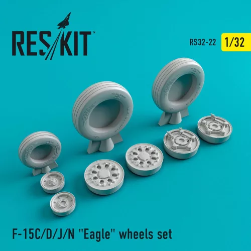 Reskit - F-15 (C,D,J,N) Eagle (weighted) wheels set