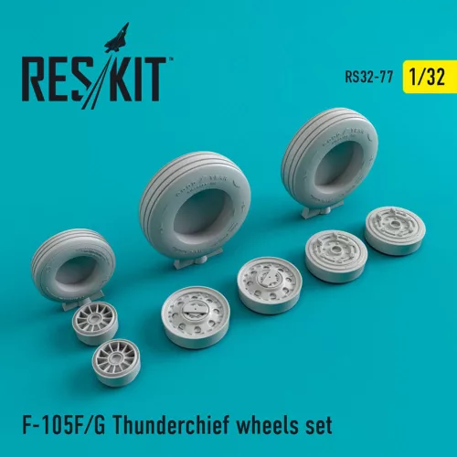 Reskit - F-105 (F,G) Thunderchief wheels set