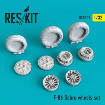 Reskit - F-86 Sabre wheels set
