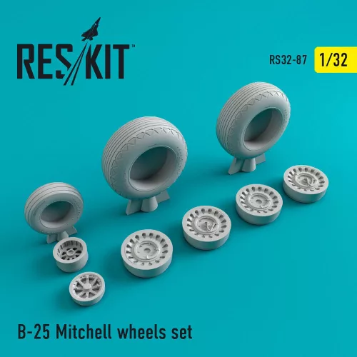 Reskit - B-25 Mitchell wheels set