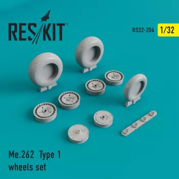 Reskit - Me-262 type 1 wheels set