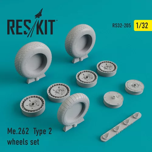 Reskit - Me-262 type 2 wheels set