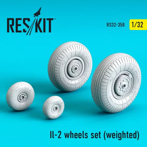Reskit - Il-2 wheels set (weighted)