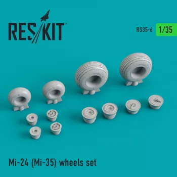 Reskit - Mi-24/Mi-35 wheels set