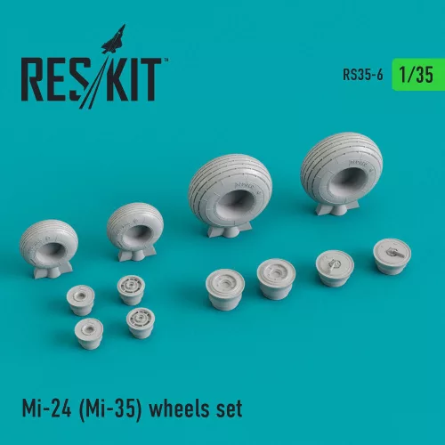 Reskit - Mi-24/Mi-35 wheels set