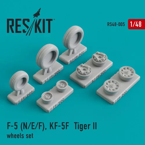 Reskit - F-5 (N,E,F) KF-5F Tiger II wheels set