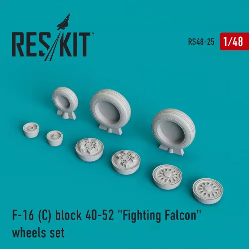 Reskit - F-16C block 40-52 Fighting Falcon (weighted) wheels set