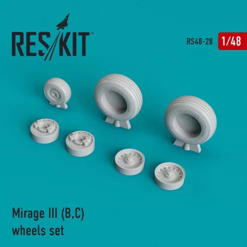 Reskit - Mirage III (B,C) wheels set