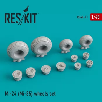 Reskit - Mi-24/Mi-35 wheels set