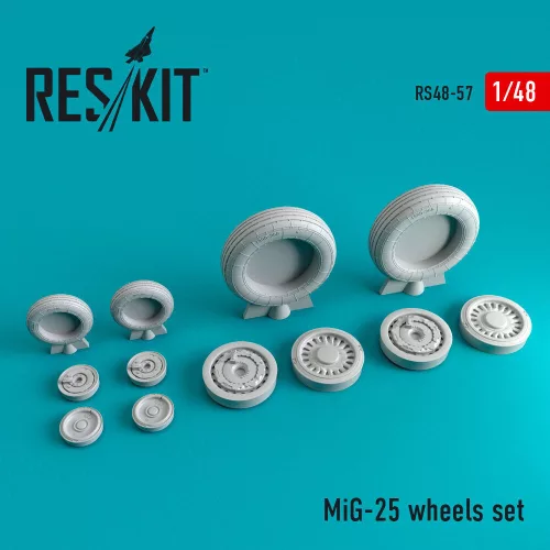Reskit - MiG-25 (weighted) wheels set
