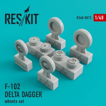 Reskit - F-102 Delta Dagger wheels set