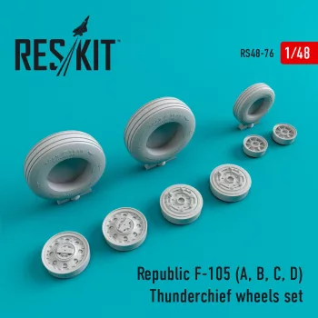 Reskit - F-105 (A,B,C,D) Thunderchief wheels set